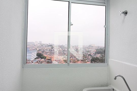 Cozinha e Área de Serviço de apartamento para alugar com 2 quartos, 47m² em Jardim São Savério, São Paulo