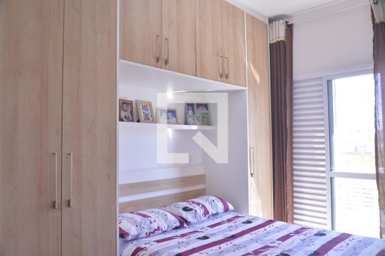 Quarto Suíte de apartamento à venda com 2 quartos, 117m² em Vila Lucinda, Santo André