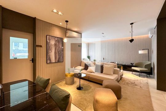 Hall Social Bloco/Coworking de kitnet/studio à venda com 0 quarto, 24m² em Campo Belo, São Paulo