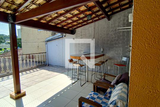 Área externa de casa à venda com 4 quartos, 160m² em Pechincha, Rio de Janeiro