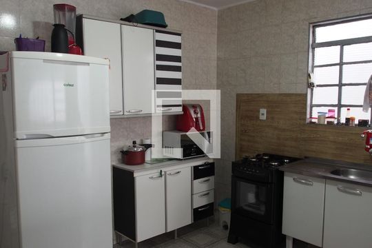Cozinha de casa à venda com 1 quarto, 54m² em Parque Guarani, Várzea Paulista