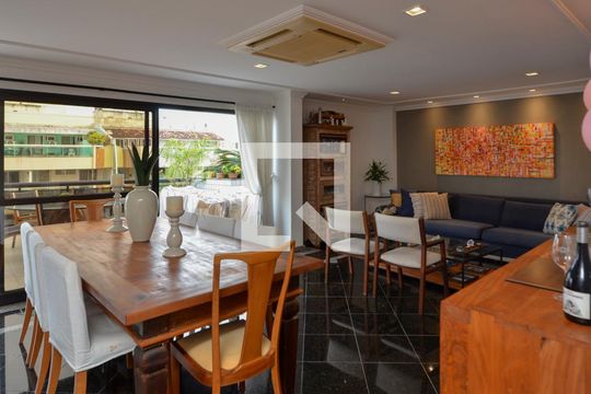 Sala de apartamento à venda com 5 quartos, 500m² em Recreio dos Bandeirantes, Rio de Janeiro