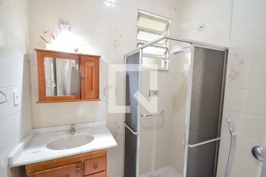 Banheiro de apartamento à venda com 2 quartos, 71m² em São Cristóvão, Rio de Janeiro