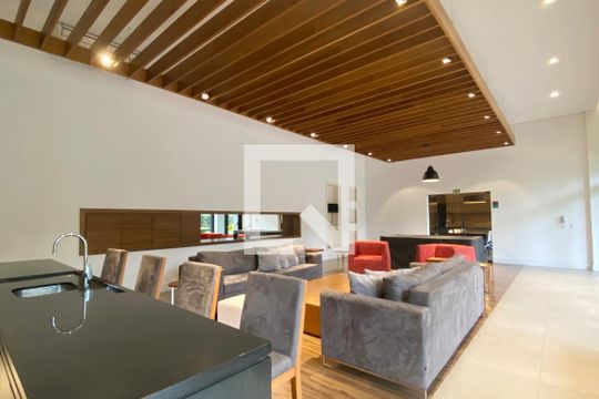 Área comum de apartamento à venda com 1 quarto, 53m² em Tamboré, Barueri
