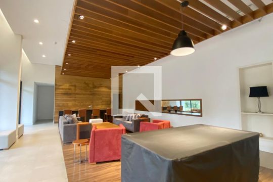 Área comum de apartamento à venda com 1 quarto, 53m² em Tamboré, Barueri