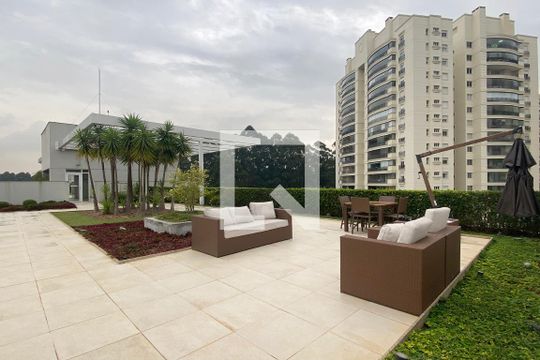 Área comum de apartamento à venda com 1 quarto, 53m² em Tamboré, Barueri
