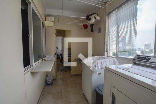 Área de Serviço de apartamento à venda com 3 quartos, 198m² em Centro, Santo André