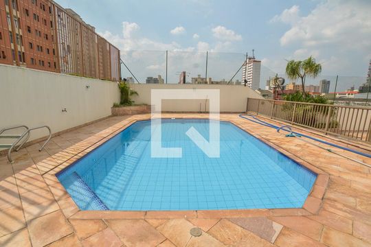 Área comum - Piscina de apartamento à venda com 3 quartos, 198m² em Centro, Santo André