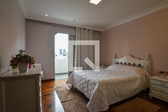 Quarto Suíte de apartamento à venda com 3 quartos, 198m² em Centro, Santo André