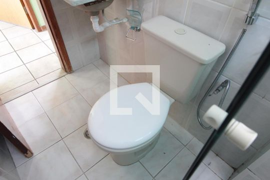 Banheiro Social de apartamento para alugar com 2 quartos, 50m² em Santa Branca, Belo Horizonte