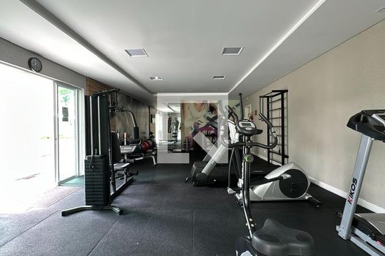 Área comum  de apartamento para alugar com 1 quarto, 44m² em Alto da Rua Xv, Curitiba