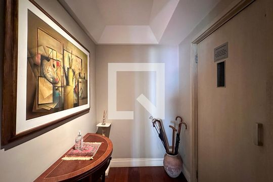 Hall Social Apartamento de apartamento à venda com 3 quartos, 210m² em Brooklin Novo, São Paulo