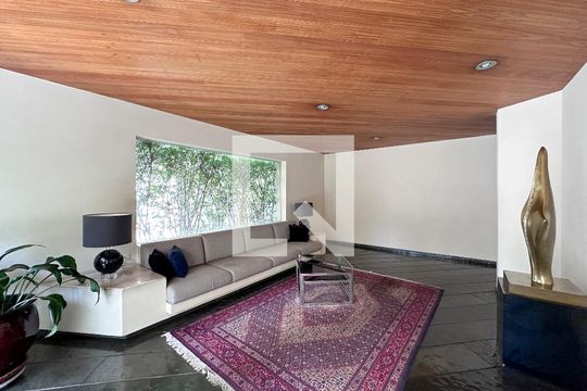 Hall Social Bloco de apartamento à venda com 3 quartos, 210m² em Brooklin Novo, São Paulo