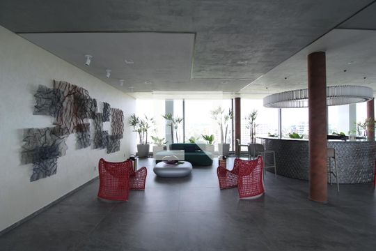 Área Comum - Piscina de kitnet/studio para alugar com 1 quarto, 29m² em Indianópolis, São Paulo