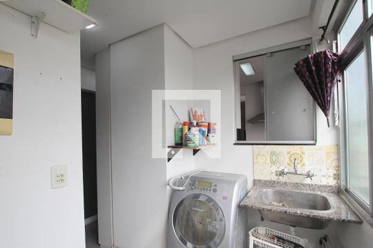 Área de Serviço de apartamento à venda com 3 quartos, 80m² em Auxiliadora, Porto Alegre
