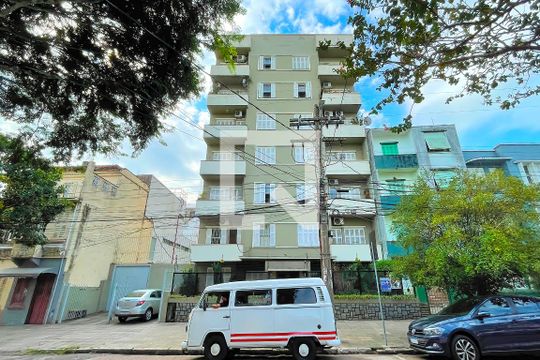 Fachada de apartamento à venda com 3 quartos, 80m² em Auxiliadora, Porto Alegre