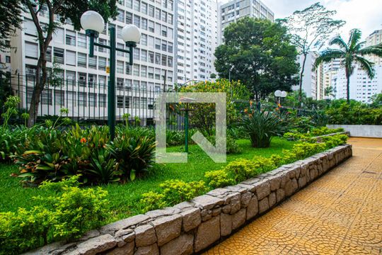 Área comum - Jardim de apartamento à venda com 4 quartos, 128m² em Bela Vista, São Paulo