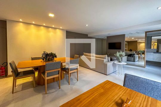 Área comum de apartamento para alugar com 2 quartos, 47m² em Centro, Santo André