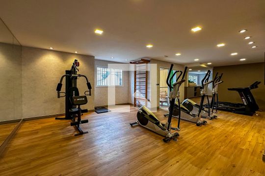 Área comum de apartamento à venda com 2 quartos, 47m² em Centro, Santo André