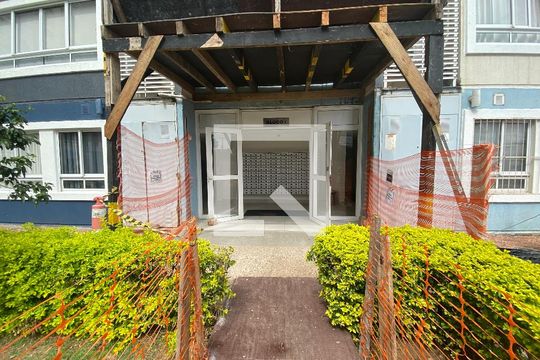 Fachada do bloco de apartamento à venda com 2 quartos, 50m² em Passo das Pedras, Porto Alegre