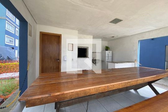 Área comum - Churrasqueira de apartamento à venda com 2 quartos, 50m² em Passo das Pedras, Porto Alegre