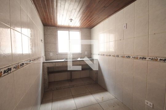 Cozinha e Área de Serviço de casa para alugar com 2 quartos, 80m² em Vargem Pequena, Rio de Janeiro