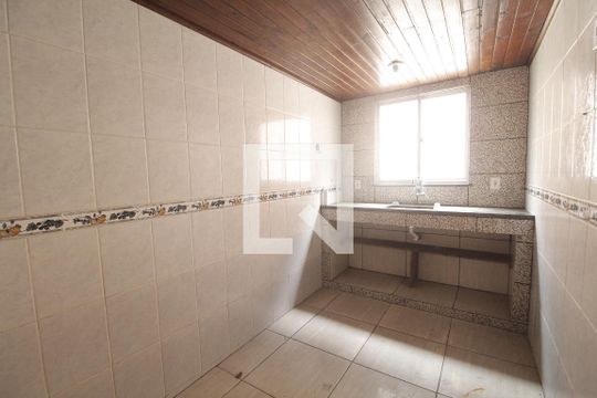 Cozinha e Área de Serviço de casa para alugar com 2 quartos, 80m² em Vargem Pequena, Rio de Janeiro