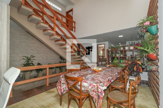 Sala de Jantar de casa à venda com 4 quartos, 400m² em Bom Jesus, Porto Alegre