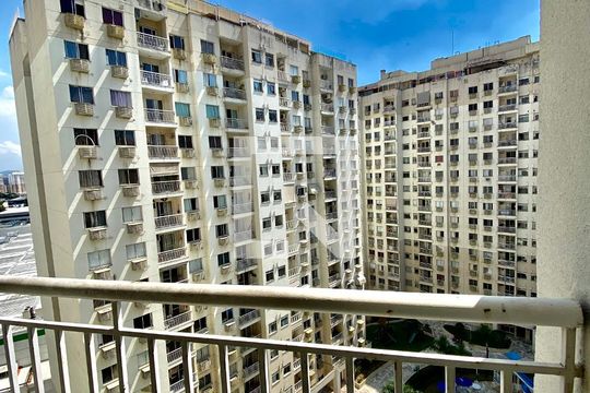 Varanda da Sala de apartamento para alugar com 3 quartos, 68m² em Cachambi, Rio de Janeiro