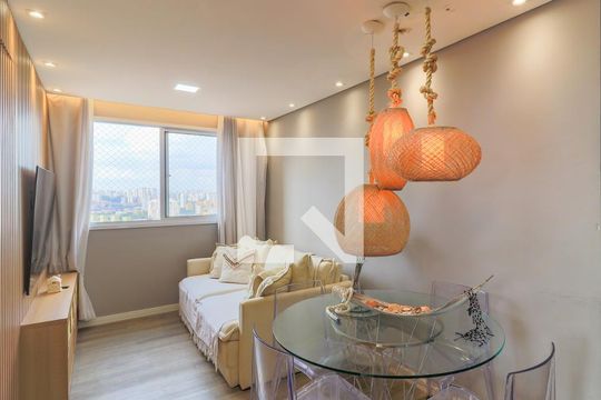 Sala de Jantar de apartamento para alugar com 2 quartos, 42m² em Jardim Germania, São Paulo