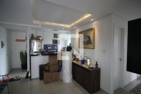 Sala de apartamento à venda com 3 quartos, 63m² em Vila Inglesa, São Paulo