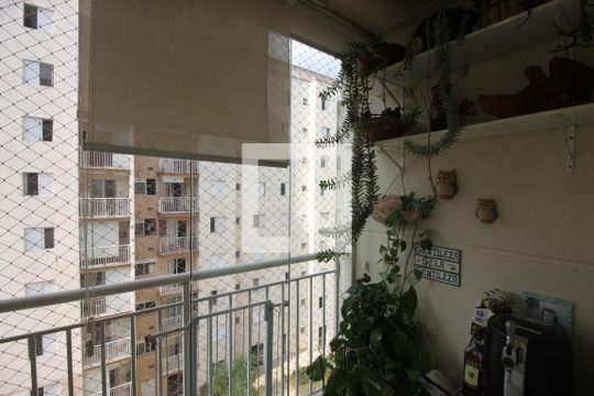 Varanda de apartamento à venda com 3 quartos, 63m² em Vila Inglesa, São Paulo