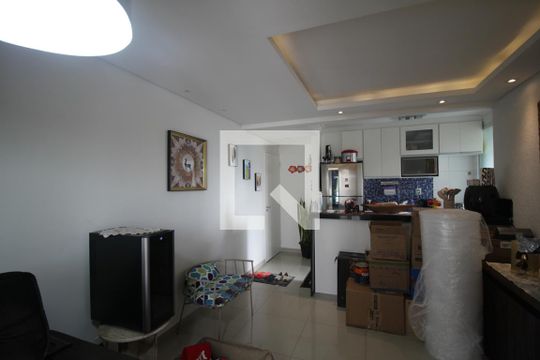 Sala de apartamento à venda com 3 quartos, 63m² em Vila Inglesa, São Paulo