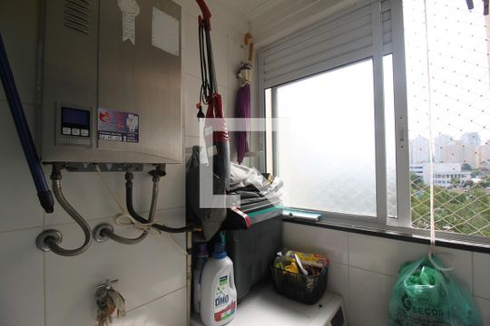 Área de Serviço de apartamento à venda com 3 quartos, 63m² em Vila Inglesa, São Paulo