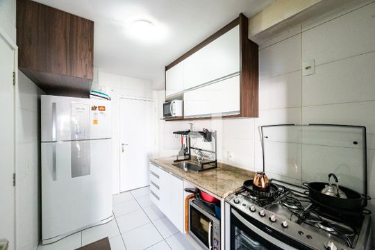 Cozinha de apartamento à venda com 3 quartos, 108m² em Chácara Inglesa, São Paulo