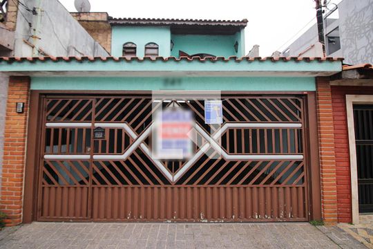 Fachada  de casa à venda com 4 quartos, 185m² em Jardim Lavinia, São Bernardo do Campo