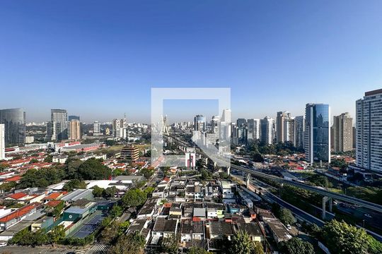 Vista de kitnet/studio para alugar com 0 quarto, 33m² em Vila Cordeiro, São Paulo