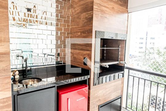 Churrasqueira de apartamento à venda com 3 quartos, 117m² em Jardim, Santo André
