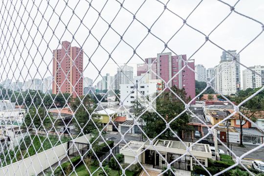 Vista da Varanda de apartamento à venda com 3 quartos, 117m² em Jardim, Santo André