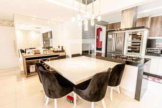 Sala de apartamento à venda com 3 quartos, 117m² em Jardim, Santo André