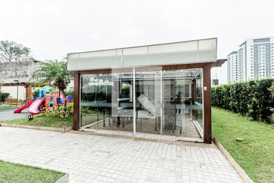 Área comum - Churrasqueira de apartamento à venda com 3 quartos, 117m² em Jardim, Santo André