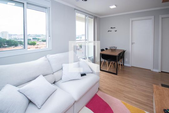 Sala de apartamento à venda com 1 quarto, 36m² em Socorro, São Paulo