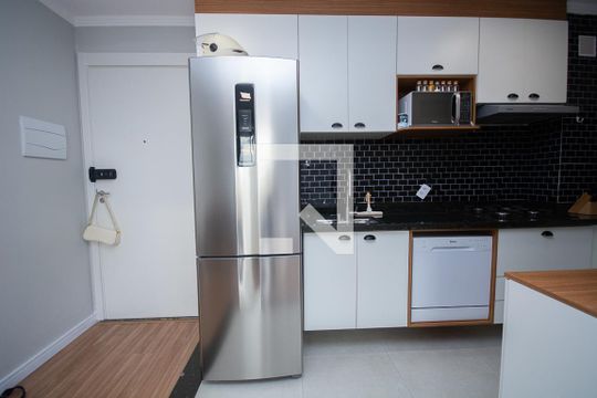 Cozinha de apartamento à venda com 1 quarto, 36m² em Socorro, São Paulo
