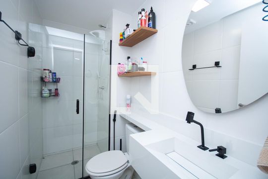 Banheiro de apartamento à venda com 1 quarto, 36m² em Socorro, São Paulo