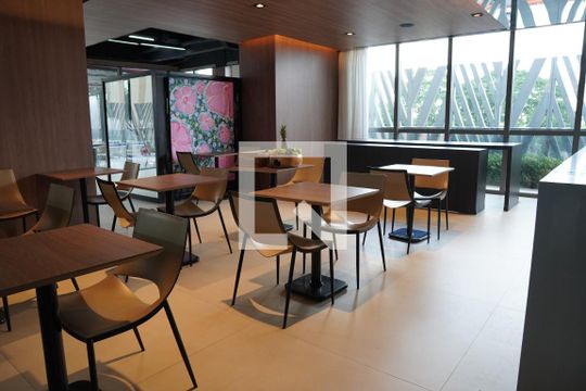 Área comum de kitnet/studio à venda com 1 quarto, 36m² em Pinheiros, São Paulo