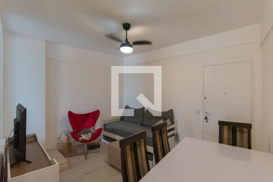 Sala de apartamento à venda com 1 quarto, 50m² em Jardim Paraíso, Campinas