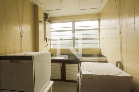 Área de Serviço de apartamento à venda com 3 quartos, 174m² em São João, Porto Alegre