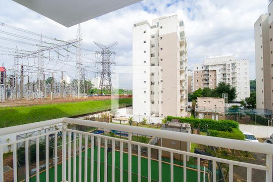 Varanda da Sala de apartamento para alugar com 2 quartos, 47m² em Jardim Nove de Julho, São Paulo