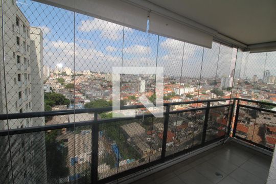 Varanda de apartamento à venda com 2 quartos, 62m² em Vila Gustavo, São Paulo