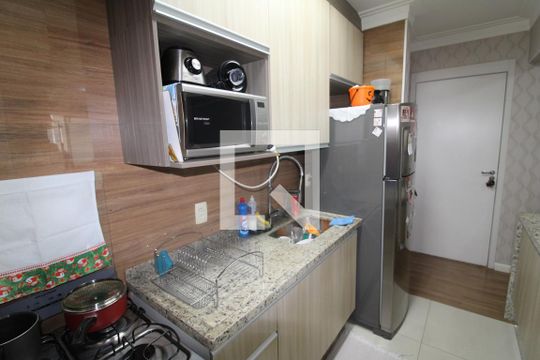 Sala / Cozinha de apartamento à venda com 2 quartos, 62m² em Vila Gustavo, São Paulo